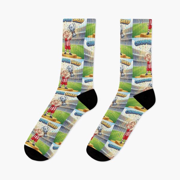 Item preview, Champion Sheep – Funny Soccer Champion Animal Football Victory Design designed and sold by WordPlayStudio.