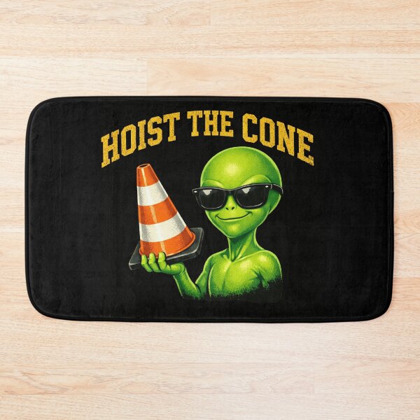 Item preview, Hoist The Cone Alien Vintage Streetwear UFO Design designed and sold by Ali-printshop.