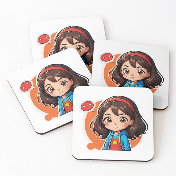 Item preview, Adorable Manga Girl Design designed and sold by tim tal.