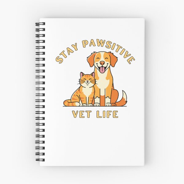 Item preview, Stay Pawsitive Vet Life  designed and sold by Comfy Creations.