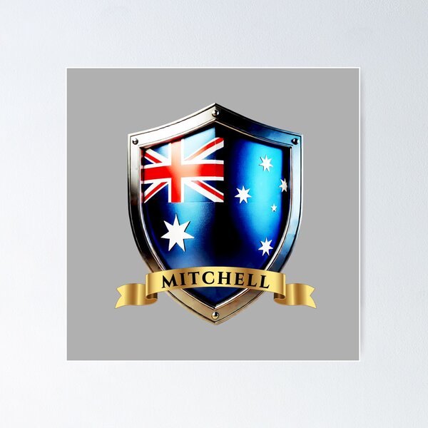 Item preview, Mitchell Australia Legacy Shield designed and sold by Highlandkings.