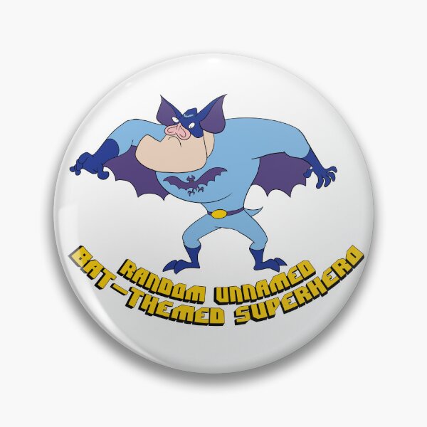 Item preview, Random Unnamed Bat-Themed Superhero designed and sold by Chumpmonkey Art.