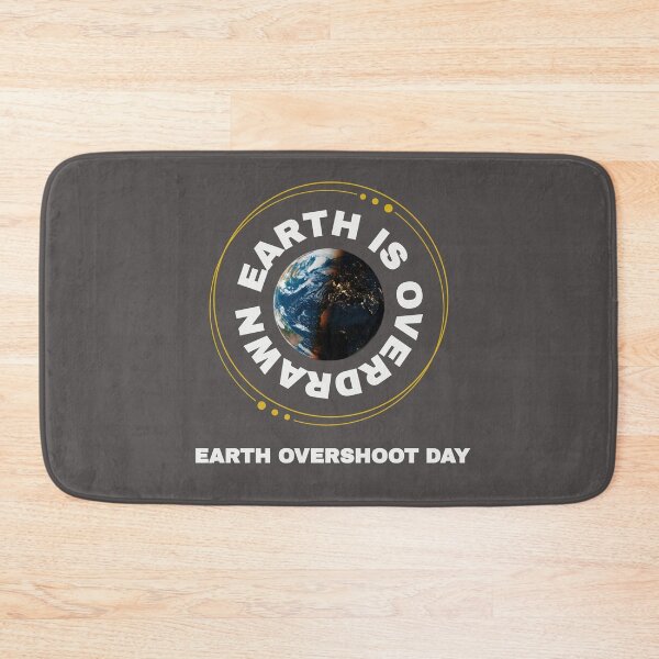 Item preview, Earth Overshoot Day // Consumption vs Regeneration designed and sold by Drishya-Designs.