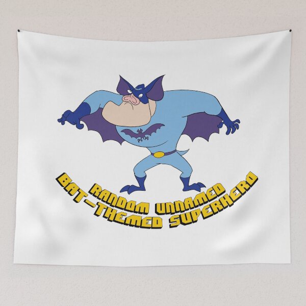 Item preview, Random Unnamed Bat-Themed Superhero designed and sold by Chumpmonkey Art.