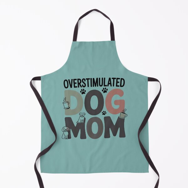 Item preview, Overstimulated Dog Mom Funny Tshirt Gift For Dog Lovers designed and sold by MPlab.