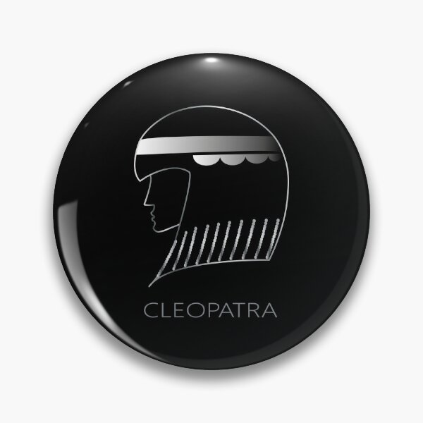 Item preview, Cleopatra Minimalist Silver Icon Art designed and sold by Signal D.