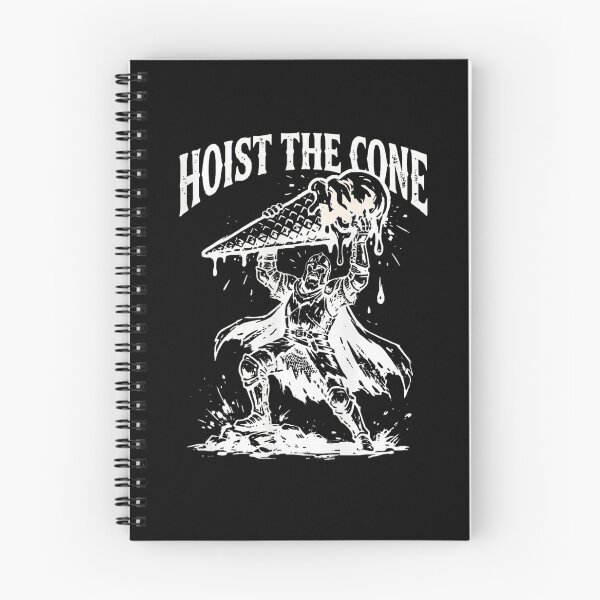 Item preview, Hoist The Cone Epic Medieval Knight Ice Cream  designed and sold by Ali-printshop.