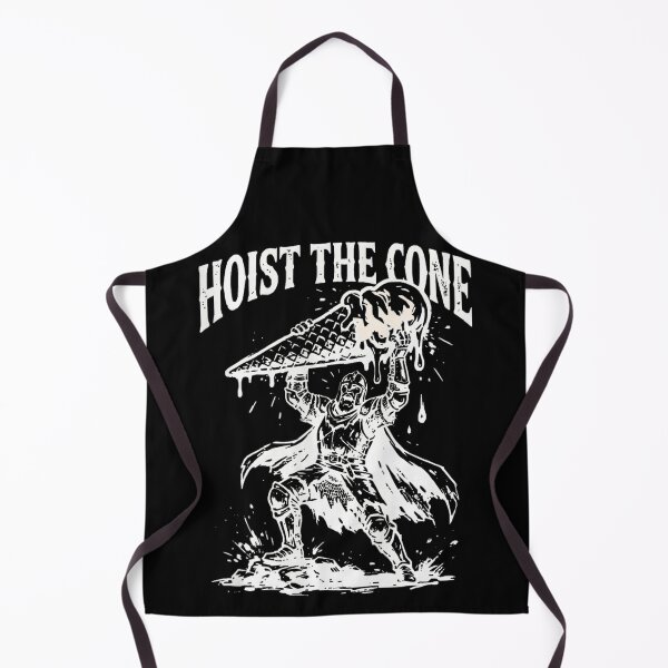 Item preview, Hoist The Cone Epic Medieval Knight Ice Cream  designed and sold by Ali-printshop.