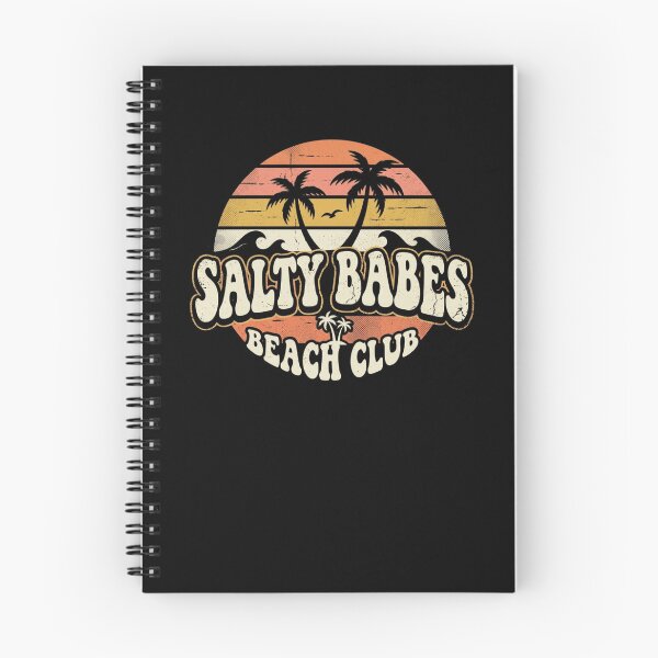 Item preview, Salty Babes Retro Tropical Palm Trees Sunset designed and sold by snowry.