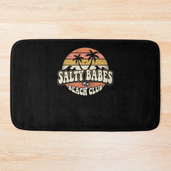 Item preview, Salty Babes Retro Tropical Palm Trees Sunset designed and sold by snowry.