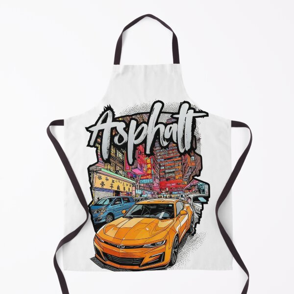 Item preview, Asphalt Street Racing – Neon City Sports Car Illustration designed and sold by Bubble-Bay Shop.