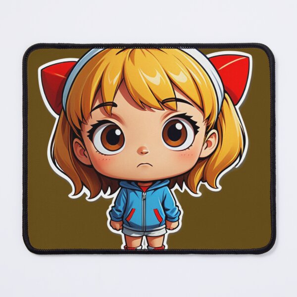 Item preview, Chibi Style Cartoon Girl designed and sold by tim tal.
