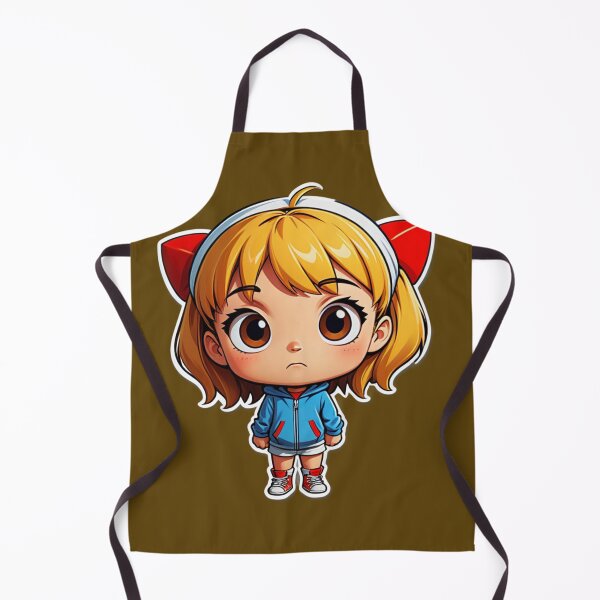 Item preview, Chibi Style Cartoon Girl designed and sold by tim tal.