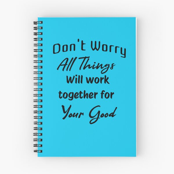 Item preview, Do Not Worry — All Things Will Work Together for Your Good | Faith & Reflection designed and sold by HopeFilled Ink.