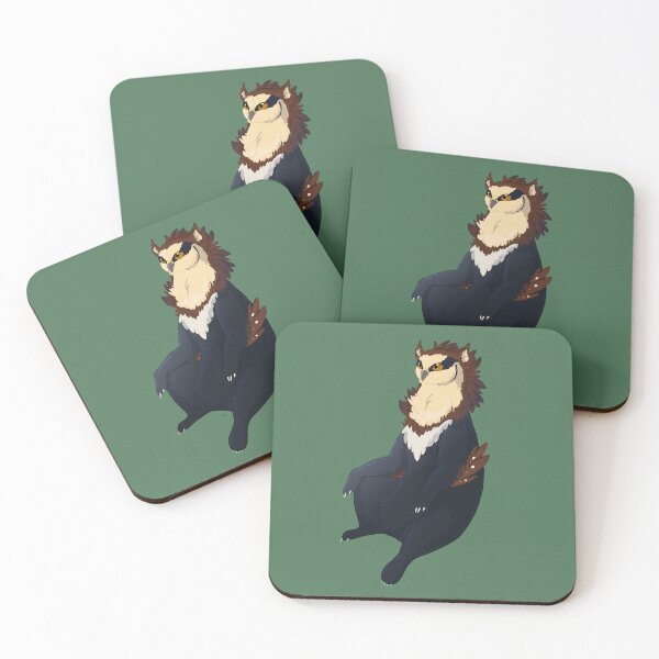Item preview, Asian Black Bear + Buff Fronted Owl designed and sold by khalico.