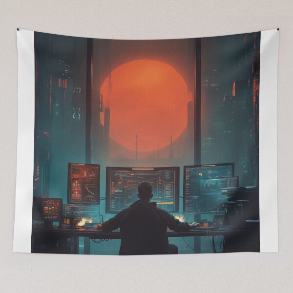 Item preview, Cathedral of the Crimson Interface designed and sold by oanaunciuleanu.