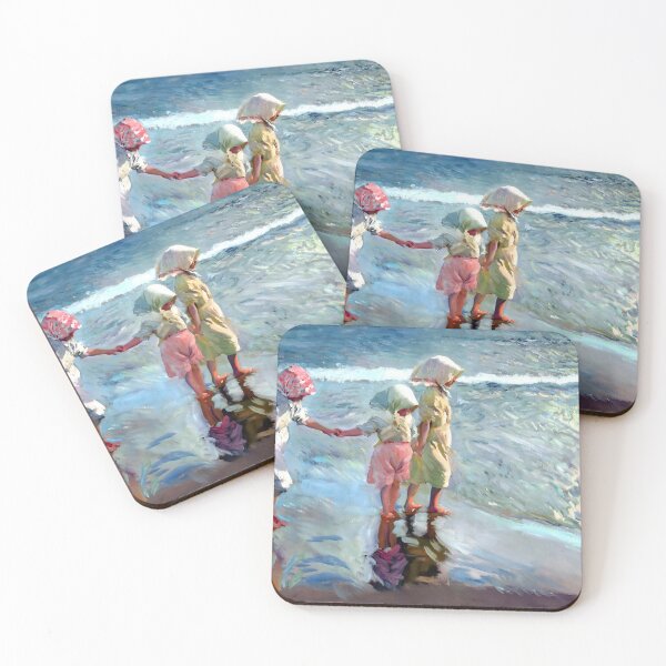 Item preview, Joaquin Sorolla - Three Sisters on the Beach designed and sold by Jon-Baran.
