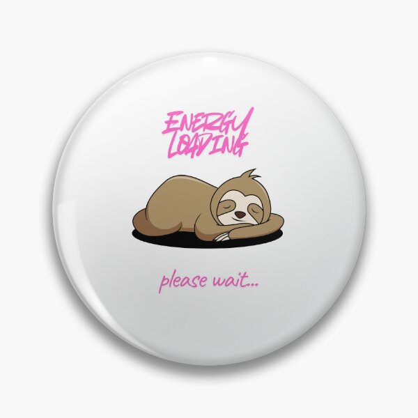 Item preview, Energy Loading please wait Funny T-shirt designed and sold by ZemVibe.