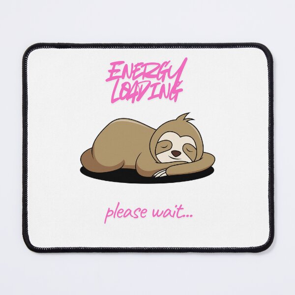 Item preview, Energy Loading please wait Funny T-shirt designed and sold by ZemVibe.