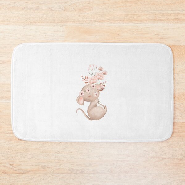 Item preview, Watercolor Mice with Spring Flowers - Adorable Woodland Nature Gift designed and sold by FuzionRaptor.