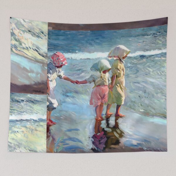 Item preview, Joaquin Sorolla - Three Sisters on the Beach designed and sold by Jon-Baran.