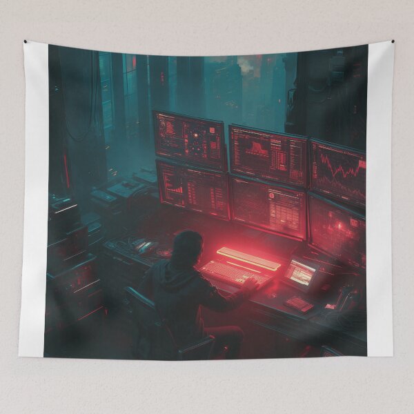 Item preview, Cathedral of the Crimson Interface designed and sold by oanaunciuleanu.