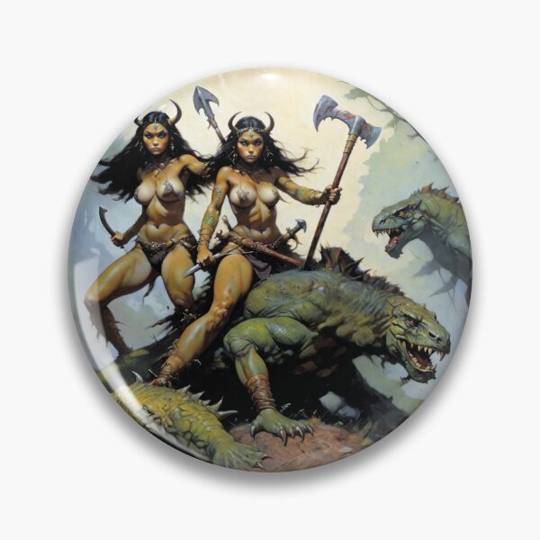 Item preview, Twin Huntresses of the Primeval Wild designed and sold by graficsfx.