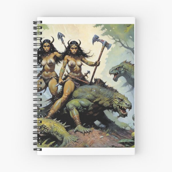 Item preview, Twin Huntresses of the Primeval Wild designed and sold by graficsfx.