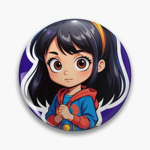 Item preview, Anime Girl with Orange Hair designed and sold by tim tal.