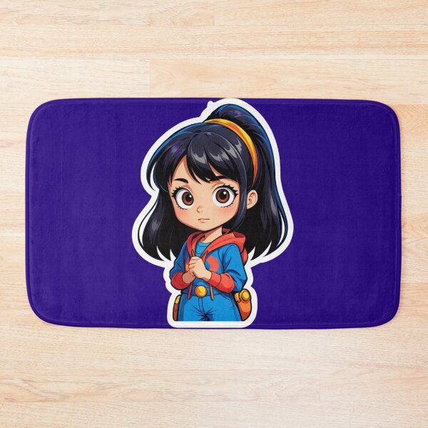 Item preview, Anime Girl with Orange Hair designed and sold by tim tal.