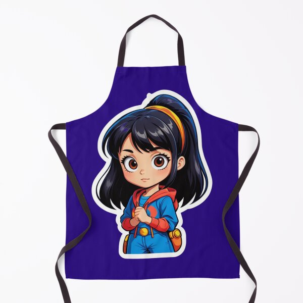 Item preview, Anime Girl with Orange Hair designed and sold by tim tal.