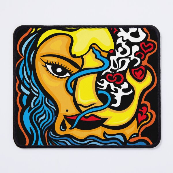 Item preview, Abstract Woman Line Art – Passionate Guarded Color 11 designed and sold by Angela Abstract Art .