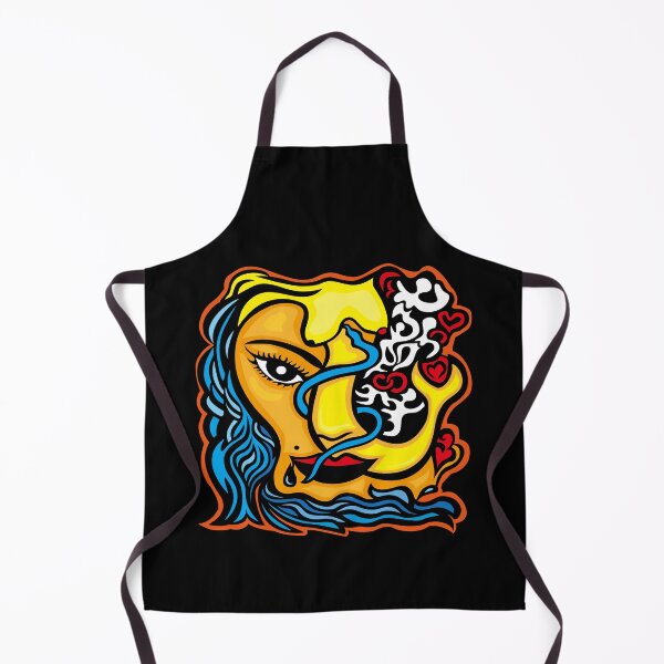 Item preview, Abstract Woman Line Art – Passionate Guarded Color 11 designed and sold by Angela Abstract Art .