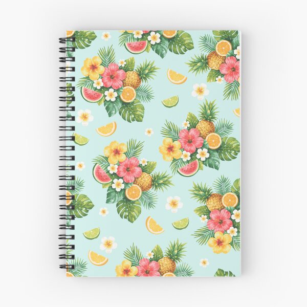 Item preview, Tropical Fruit & Flower Pattern designed and sold by DesignbyAnnaM.