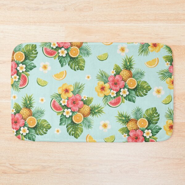 Artikelvorschau, Tropisches Frucht- und Blumenmuster entworfen und verkauft von DesignbyAnnaM.