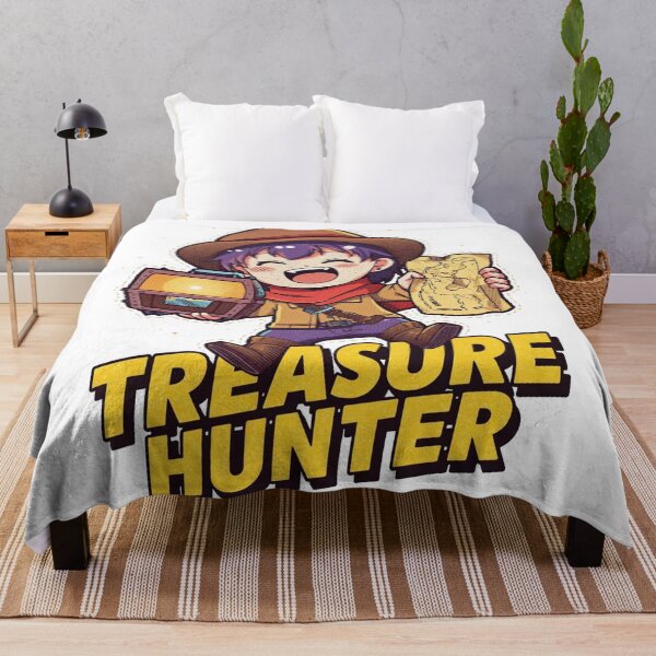 Item preview, Treasure Hunter – Retro Pixel Adventure Design designed and sold by Dhenin Studio.