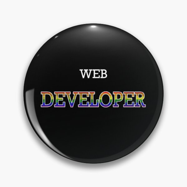 Item preview, Web Developer - Pride designed and sold by PrideFeliz.