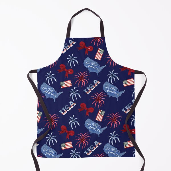 Item preview, USA watercolor fireworks designed and sold by Road Home Quilting.