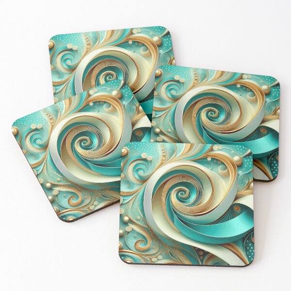 Item preview, Swirling Abstract Art designed and sold by Vicky Brago-Mitchell®.