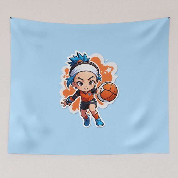 Item preview, Cute Kawaii Character Art sport designed and sold by tim tal.