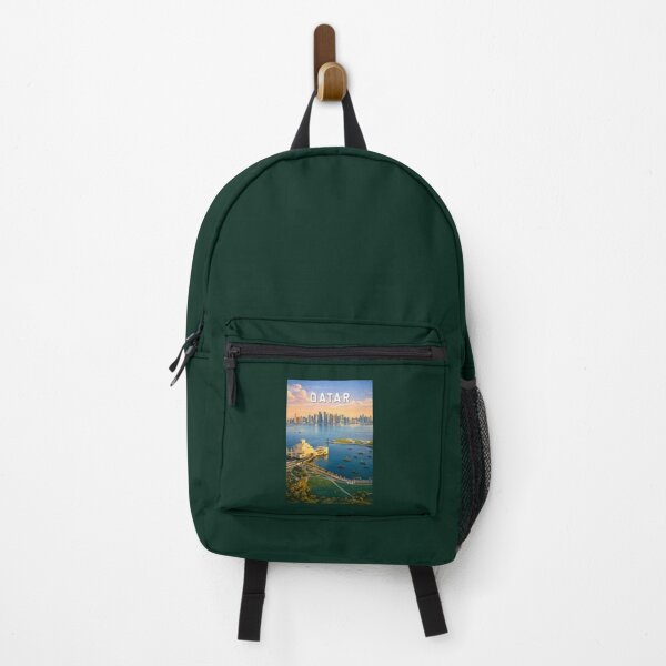 Item preview, Qatar Illustration Travel Art Vintage designed and sold by KrisSidDesigns.