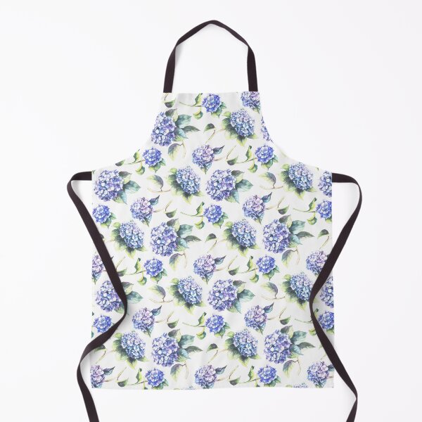 Item preview, Blue Hydrangea Watercolor Elegant Botanical Floral Art designed and sold by art-tee-ua.