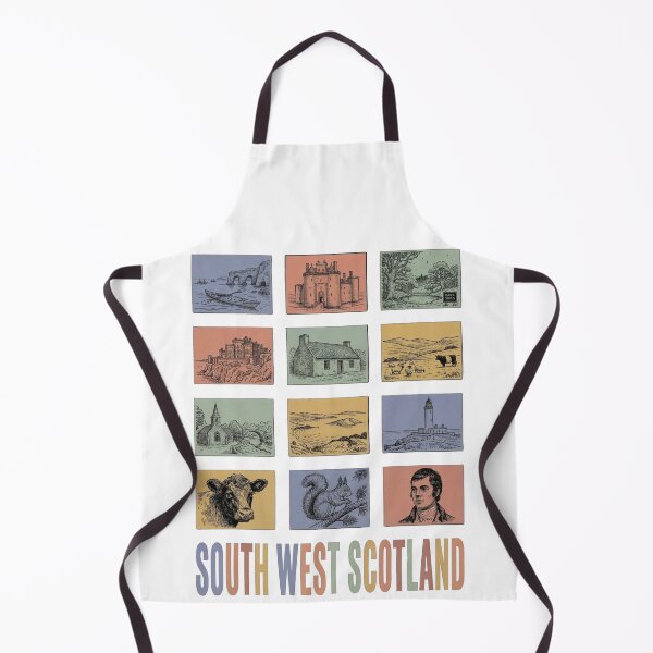 Item preview, South West Scotland Landmarks Art - Dumfries & Ayrshire designed and sold by Loom on the Loch.