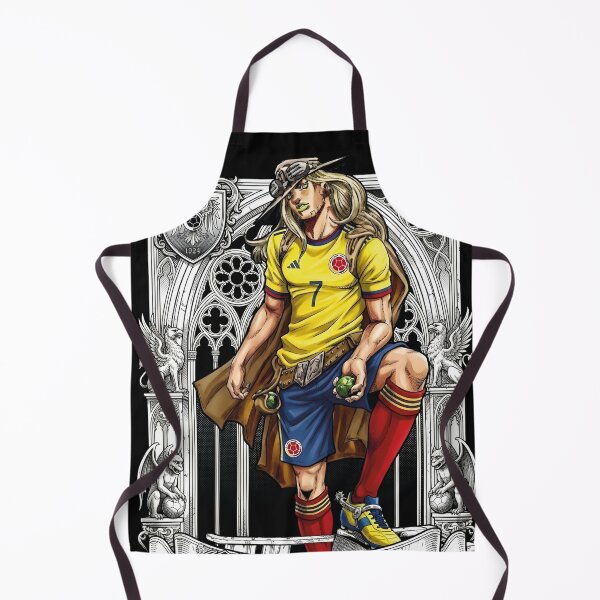 Item preview, Colombian Football Hero, Gothic Cape and Ball designed and sold by moosesclub.