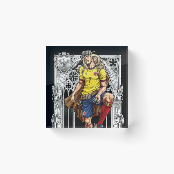 Item preview, Colombian Football Hero, Gothic Cape and Ball designed and sold by moosesclub.