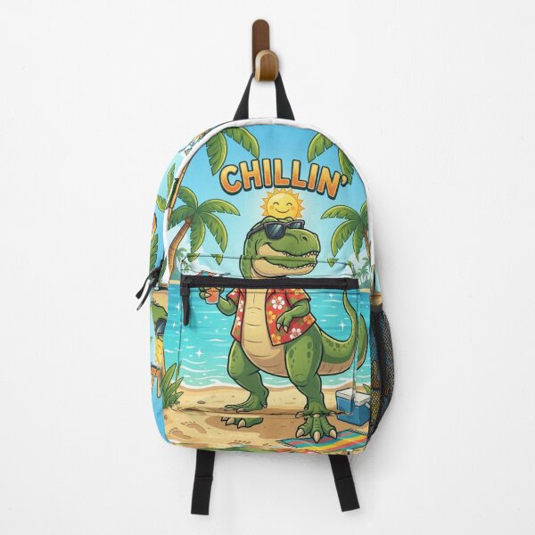 Item preview, Chillin' T-Rex: Tropical Summer Dinosaur designed and sold by TB-73.
