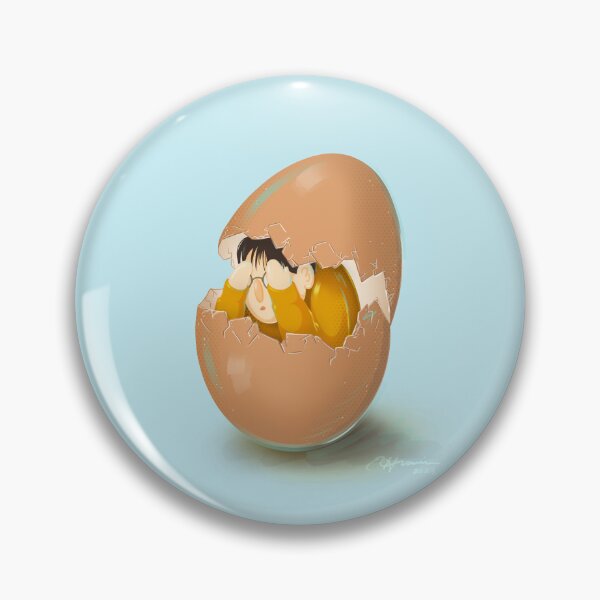 Item preview, Egg Person Illustration designed and sold by Studio Hromi LLC.