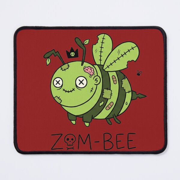 Item preview, Zom-Bee - Funny Zombie Bee Pun designed and sold by TinyJoy Studio.