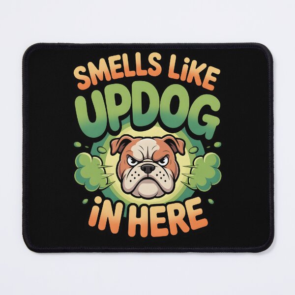 Item preview, Smells Like Updog in Here : Daddy Joke Sarcastic Humor Funny Dog Meme Fart Joke For Dog Lovers designed and sold by NewaveBoutique.