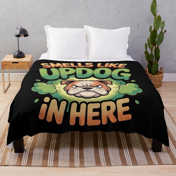 Item preview, Smells Like Updog in Here : Daddy Joke Sarcastic Humor Funny Dog Meme Fart Joke For Dog Lovers designed and sold by NewaveBoutique.